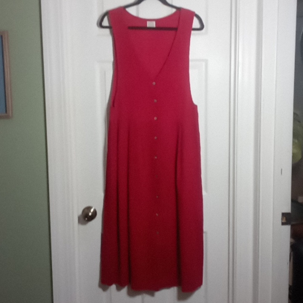 Vtg. corduroy maxi jumper Pam's Closet